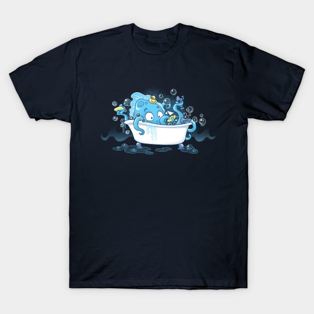 BATH TIME! T-Shirt by Dooomcat